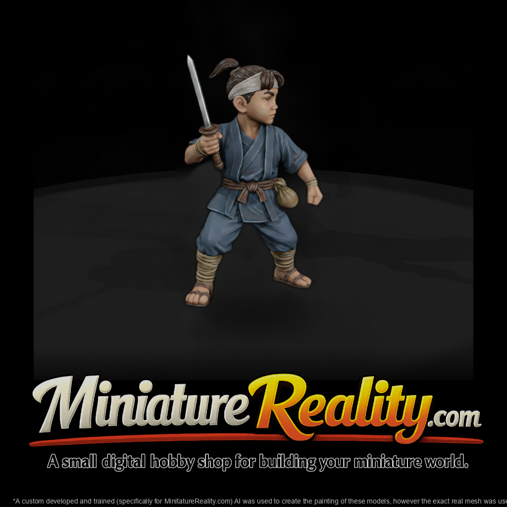 Myth 0459 Mythology Momotaro Miniature Figure