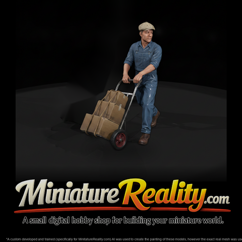 Fac 033 Handcart Loader Warehouse