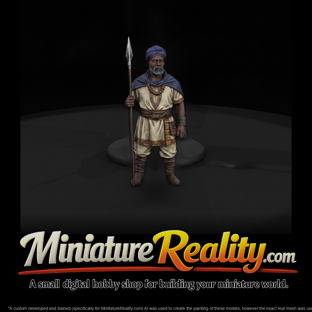 Hist 0086 Historical Sundiata Keita Miniature Figu