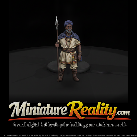 Hist 0086 Historical Sundiata Keita Miniature Figu