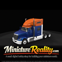 International LoneStar Sleeper Cab miniature, three-quarter view — thumbnail 3