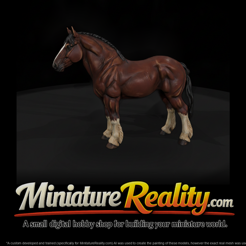 Ww 0280 Animal Draft Horse