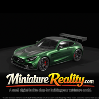 Mercedes-Benz AMG GT4 miniature, three-quarter view — thumbnail 3