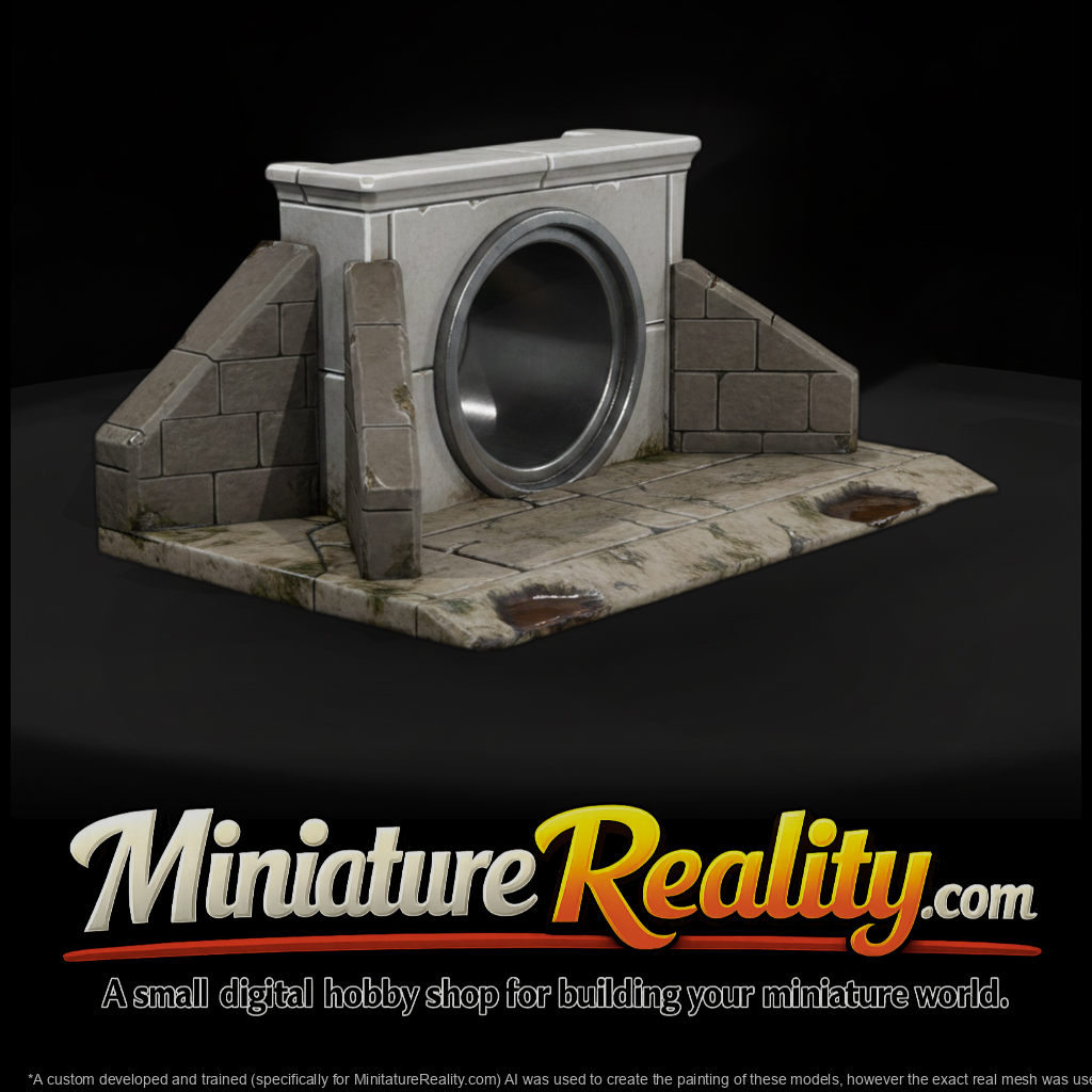 Concrete Pipe Culvert Headwall
