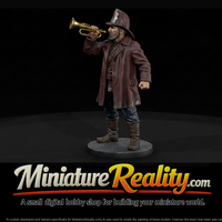 1880s Fire Chief with Speaking Trumpet — thumbnail 1