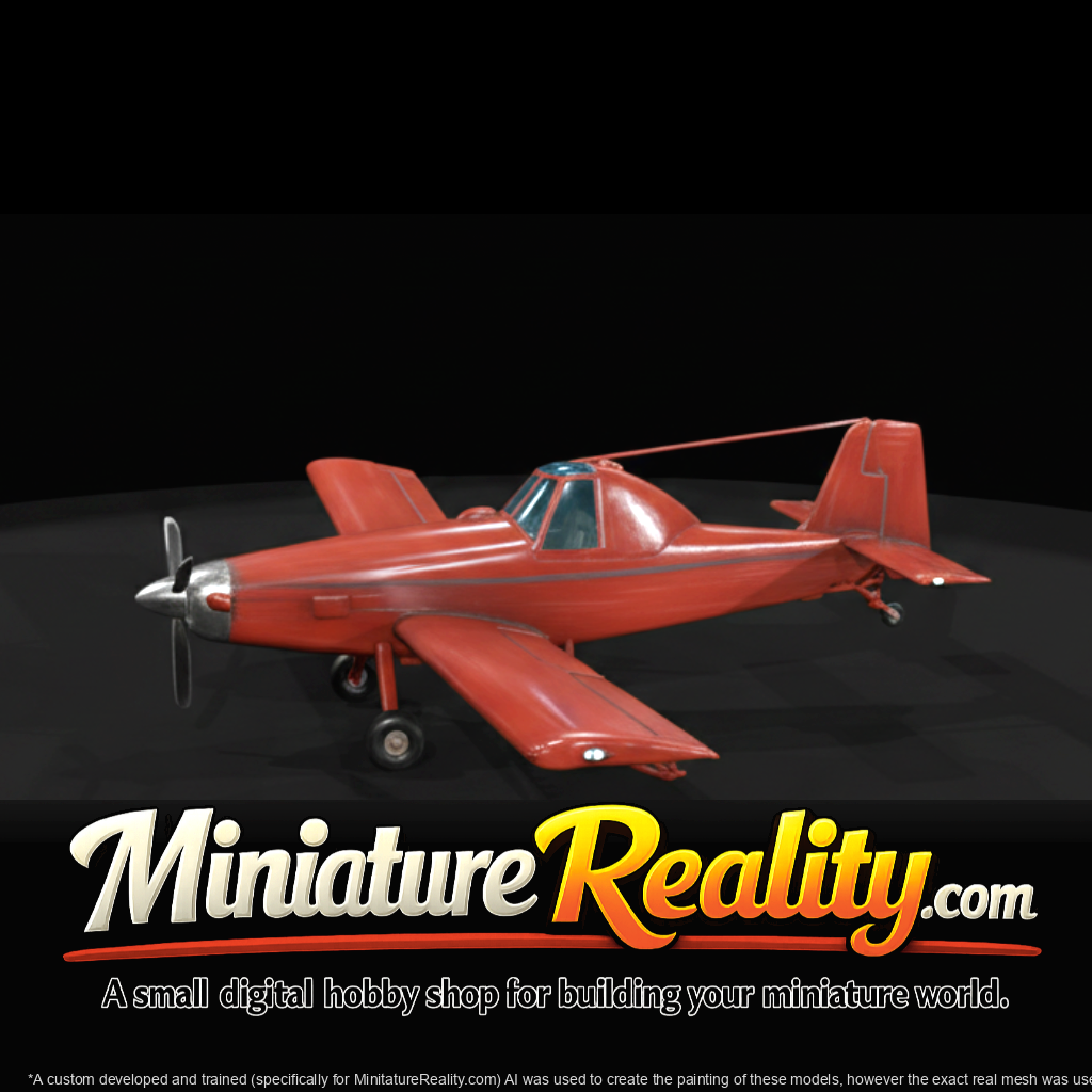 Air Tractor 2025-LY miniature, three-quarter view