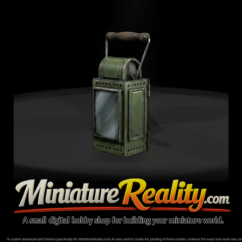 Military Railroad Lantern — Accessory