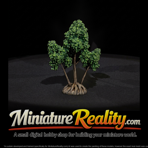 Stylized Clustered Tree & Layouts