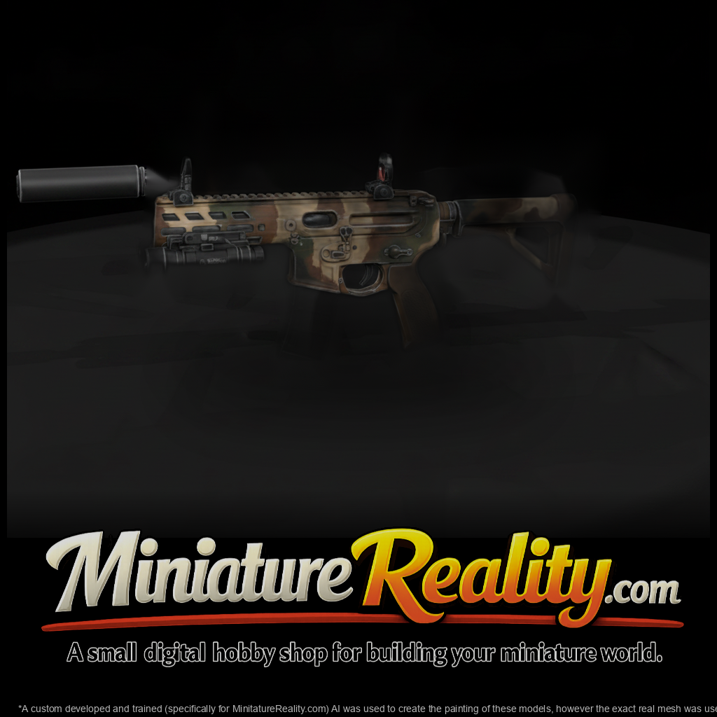 Suppressed Camo Carbine