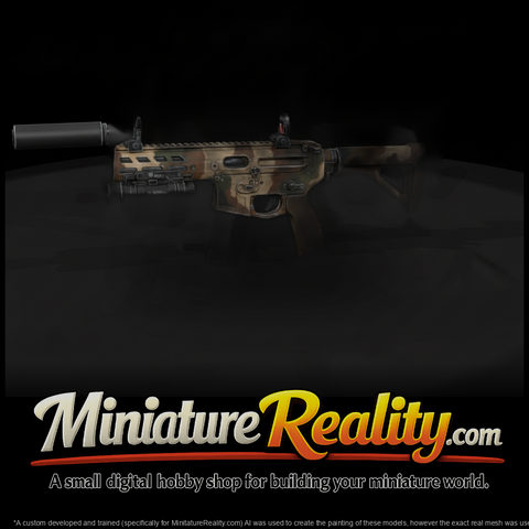Suppressed Camo Carbine