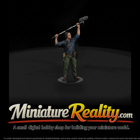 Poparc 0335 Boom Microphone Operator