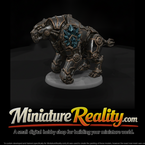 Creature Crystal Core Automaton Beast
