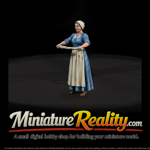Victorian Laundry Maid — Historical
