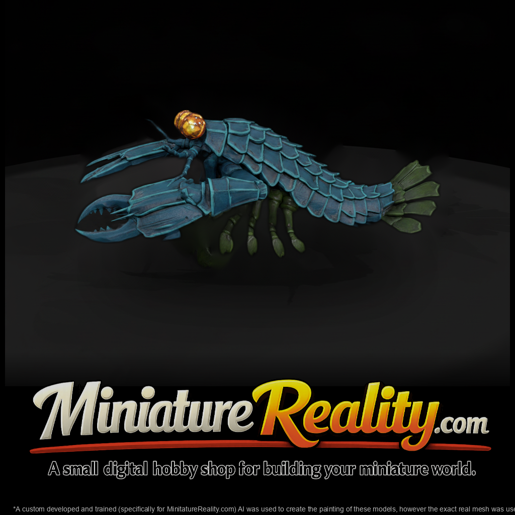 Fangscale Deep Terror Sea Monster