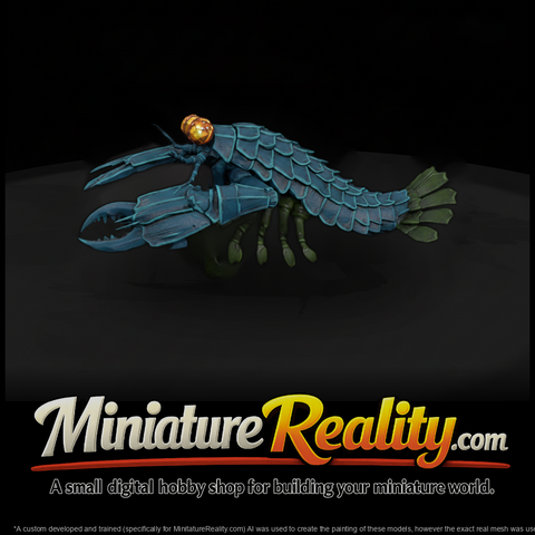 Fangscale Deep Terror Sea Monster