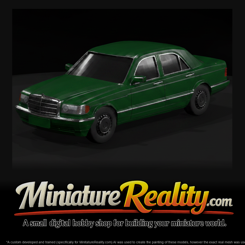 Classic Mercedes-Style Sedan & Layouts