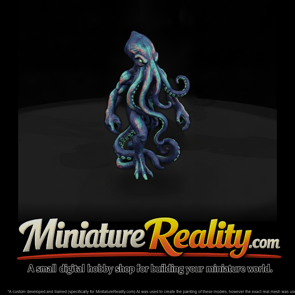 Myth 0490 Mythology Kraken Miniature Figure