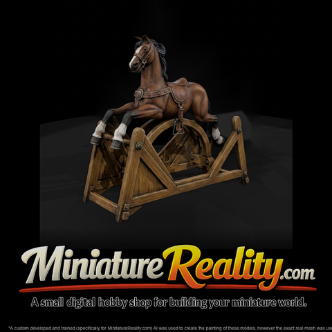 Stylized Rocking Horse & Model Railways