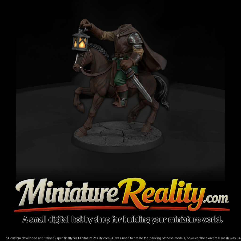 Myth 0412 Mythology Dullahan Miniature Figure