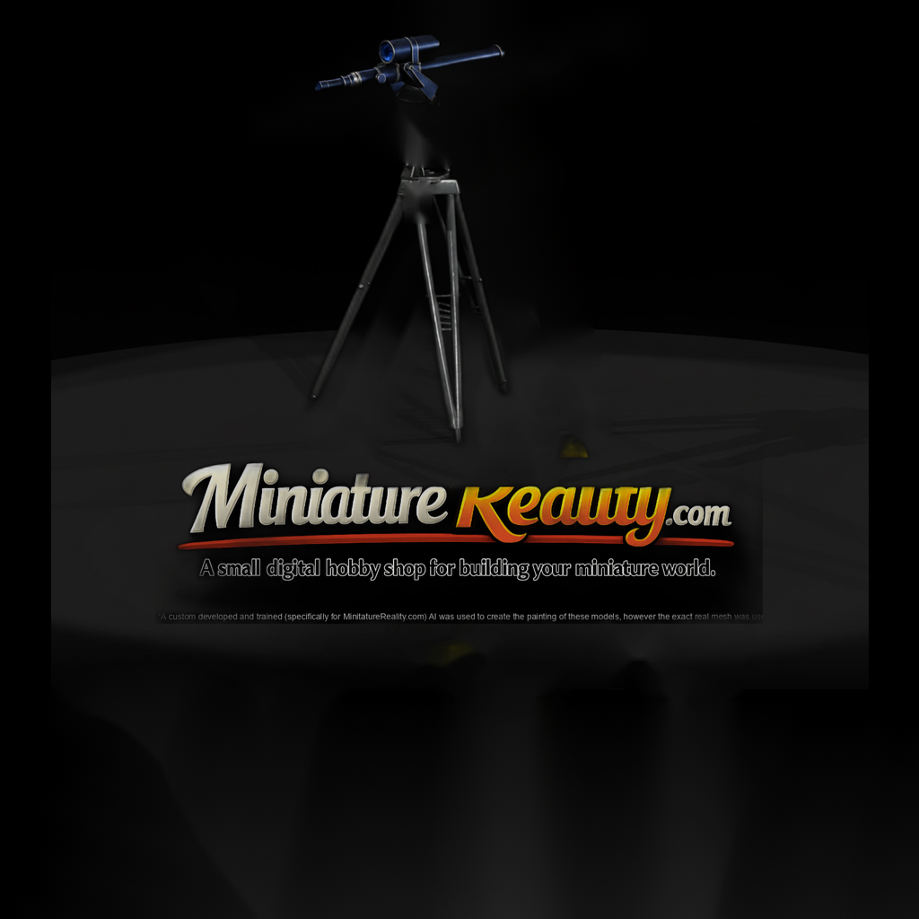 Refractor Telescope on Tripod