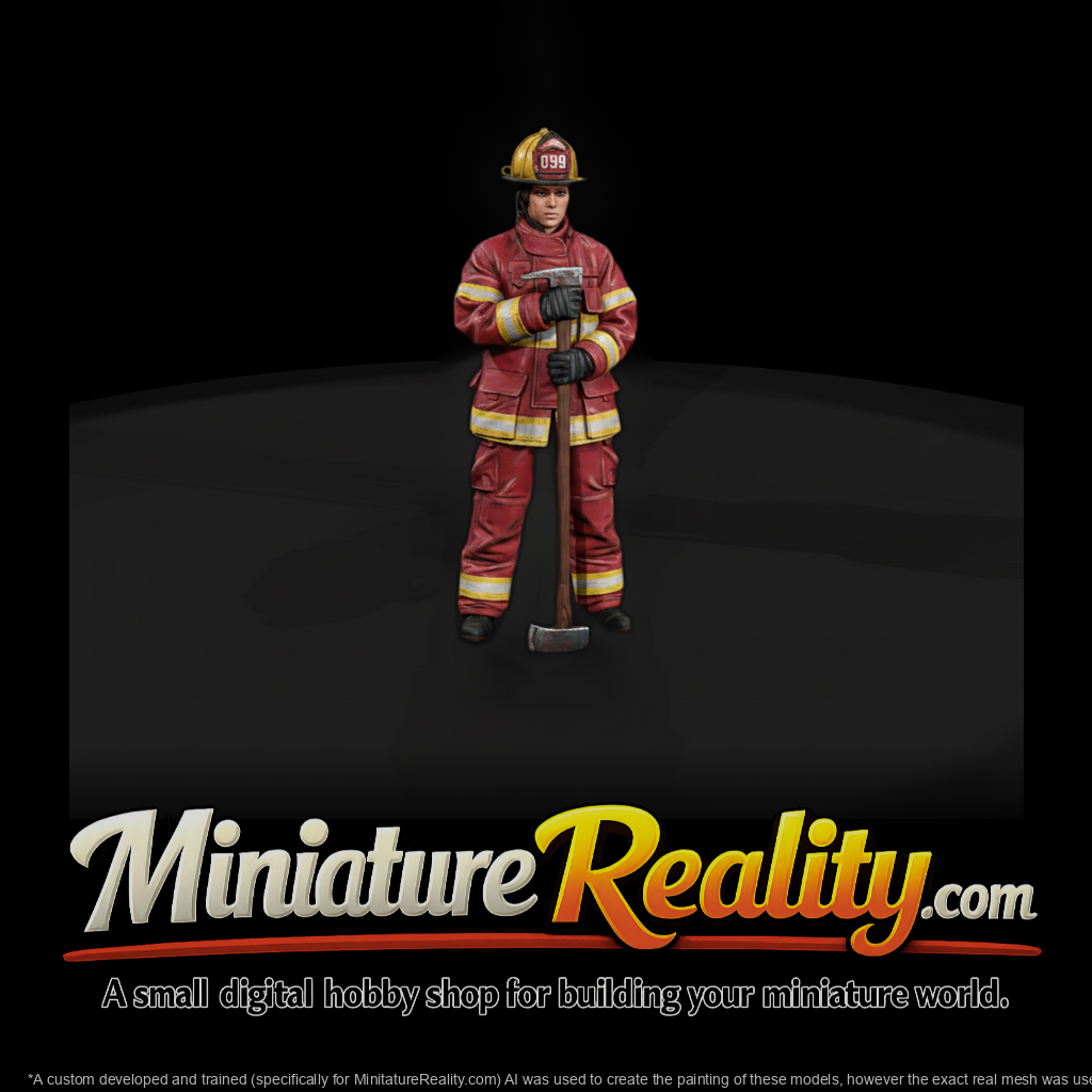 0099 First Resp Firefighter F Axe
