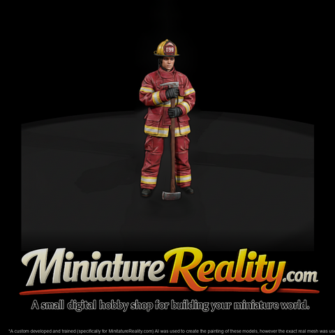 0099 First Resp Firefighter F Axe