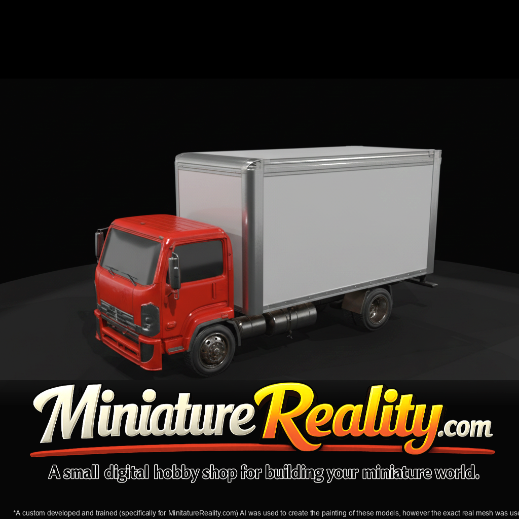Chevrolet LCF 6500XD - Cabover Truck miniature, three-quarter view