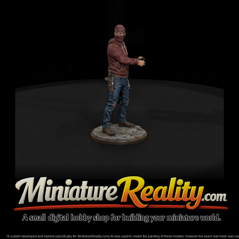 Crm 041 Modern Bank Robber Getaway Driver