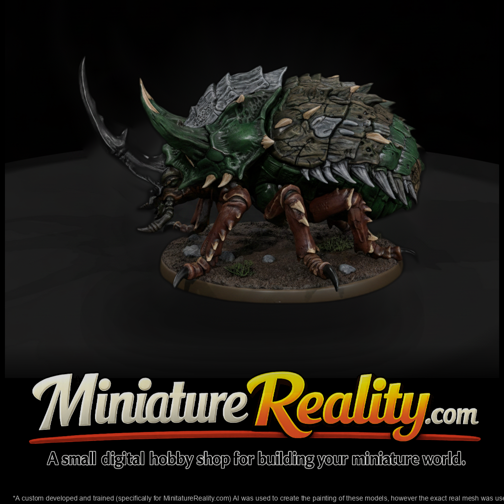 Creature Iron Carapace Beetle