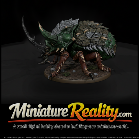 Creature Iron Carapace Beetle
