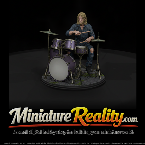 Bnd 196 Grunge Band Drums