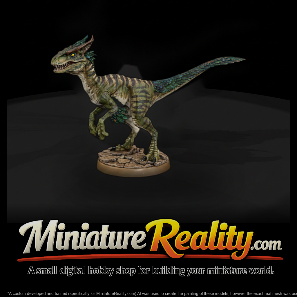 Feathered Raptor Dinosaur