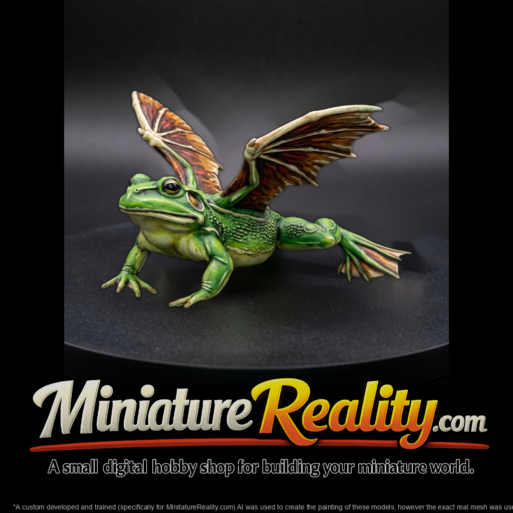 winged-fantasy-frog-miniature-tabletop-diorama-141296