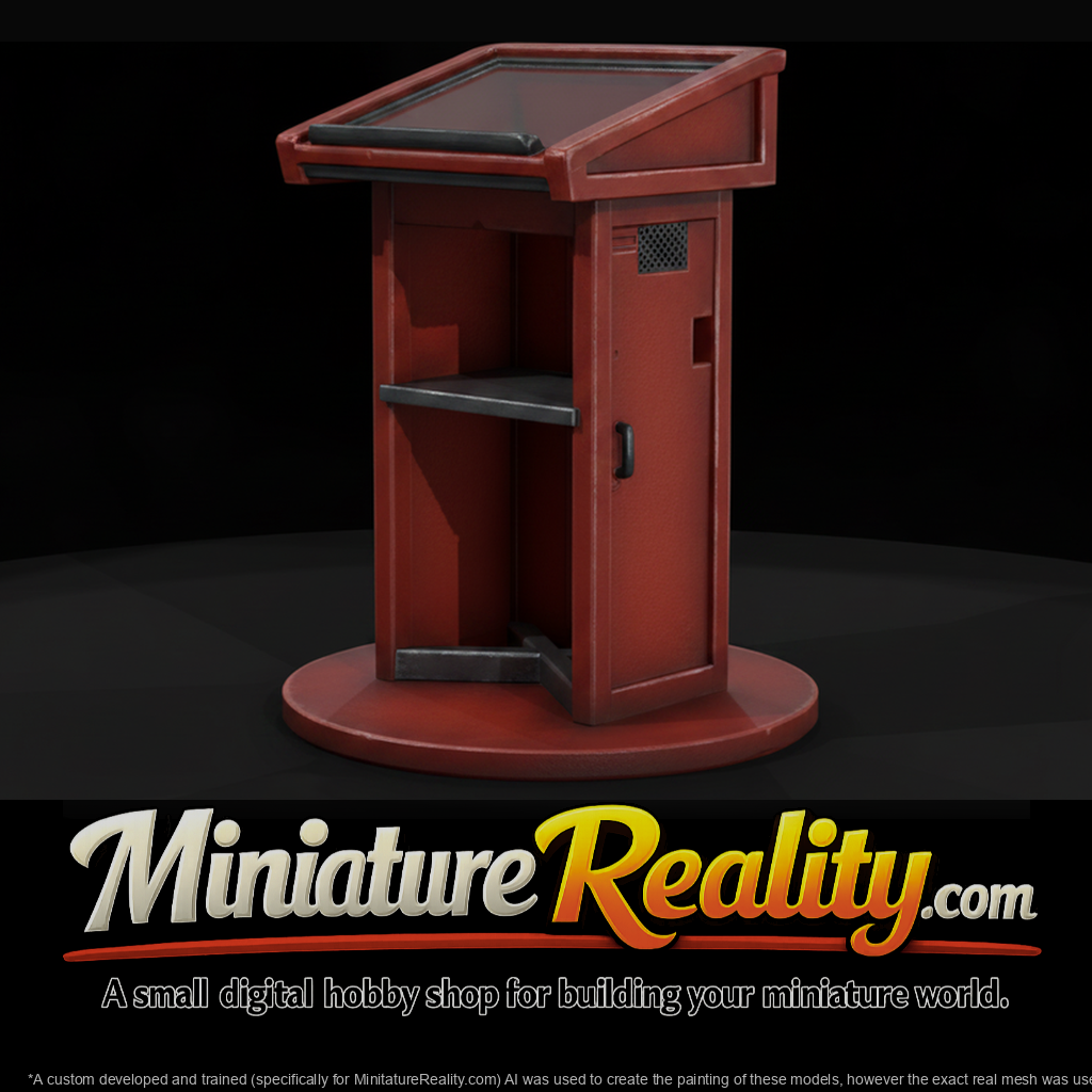 Restaurant Host Podium Stand