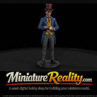 Victorian Gentleman with Monocle and Pocket Watch — thumbnail 1