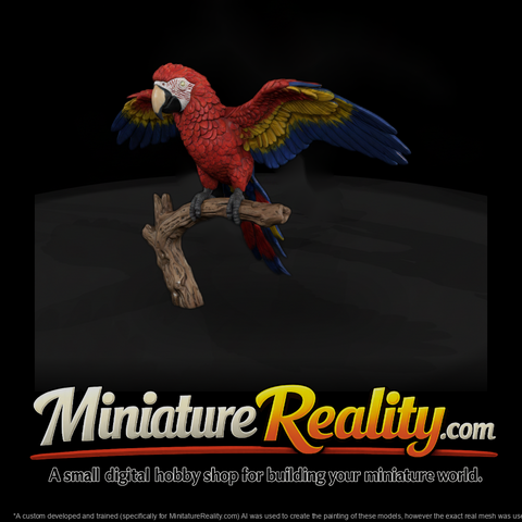 Ant 283 Scarlet Macaw Male
