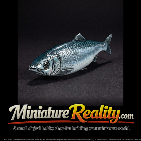 Realistic Herring Fish & Displays