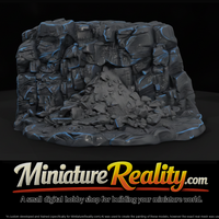 Rock Face with Scree and Rubble Pile — thumbnail 1