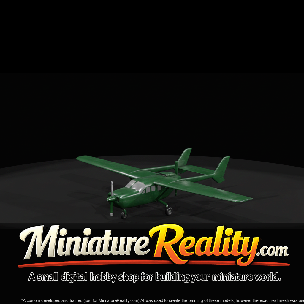 Cessna 337 Skymaster - 2025 Livery miniature, three-quarter view