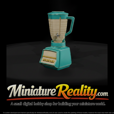 Retro Countertop Blender