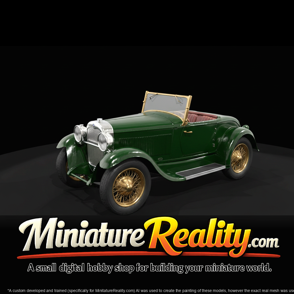 Invicta S Type S37 miniature, three-quarter view