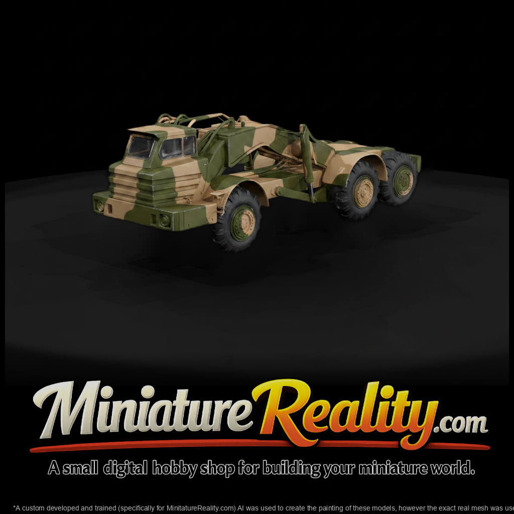 Articulated Heavy Military Truck