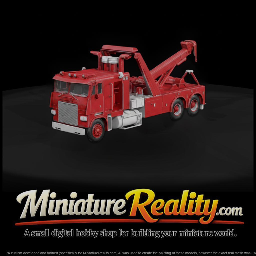 Cab Over Semi Tow Truck