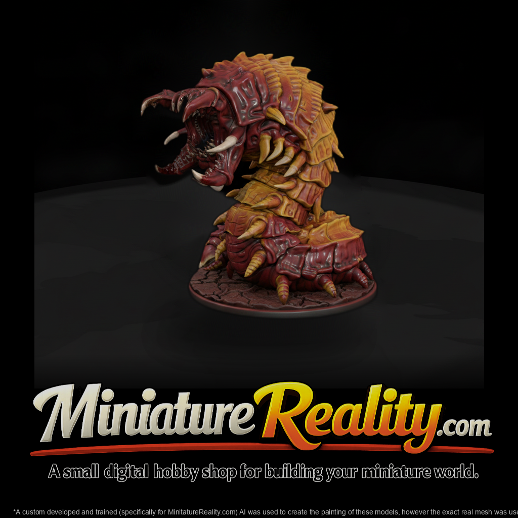 Giant Spiked Predatory Worm