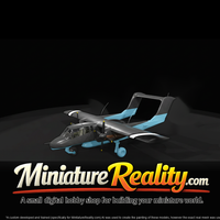 OV-10 Bronco - TwinBoom Light Aircraft miniature, three-quarter view — thumbnail 2