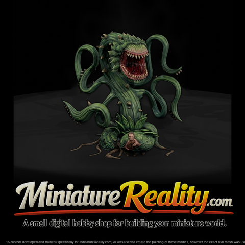 Thornmaw — Stylized Man‑Eating Thorned Plant Monster