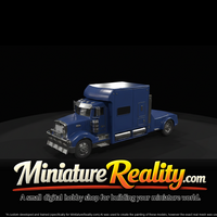 Peterbilt 385 Toter miniature, three-quarter view — thumbnail 3