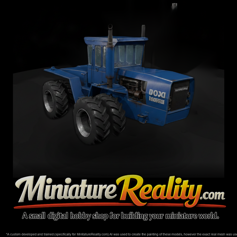 20260612 Blue Four Wheel Drive Tractor F9Be8D20Bf