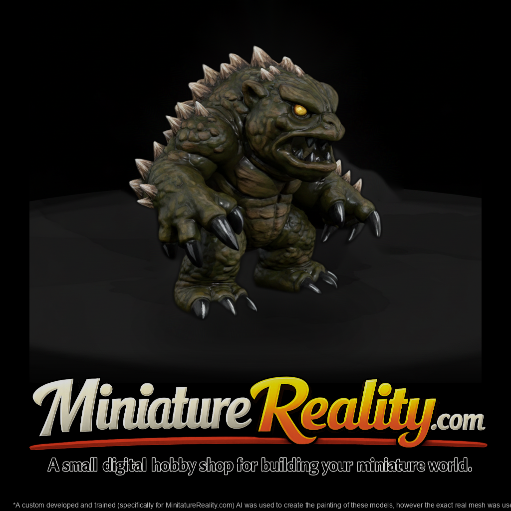 Mr Toyprops 100 001 035 Generic Monster Action Fig