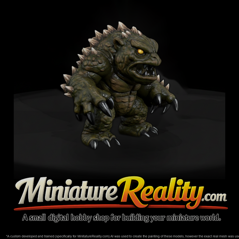 Mr Toyprops 100 001 035 Generic Monster Action Fig